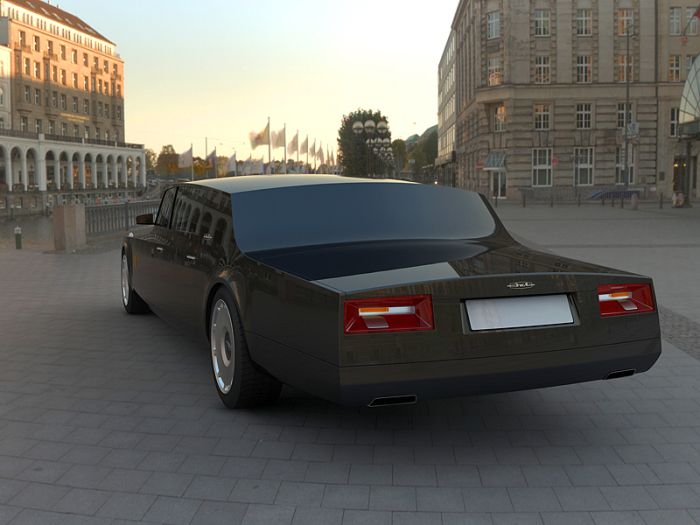 Concept Limousine for the Russian President (23 pics)