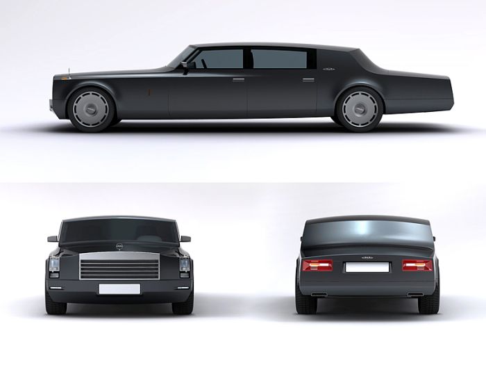 Concept Limousine for the Russian President (23 pics)