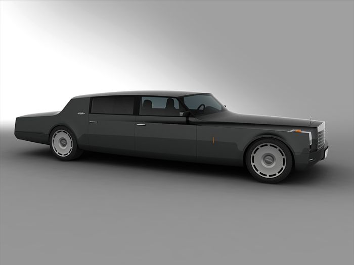 Concept Limousine for the Russian President (23 pics)