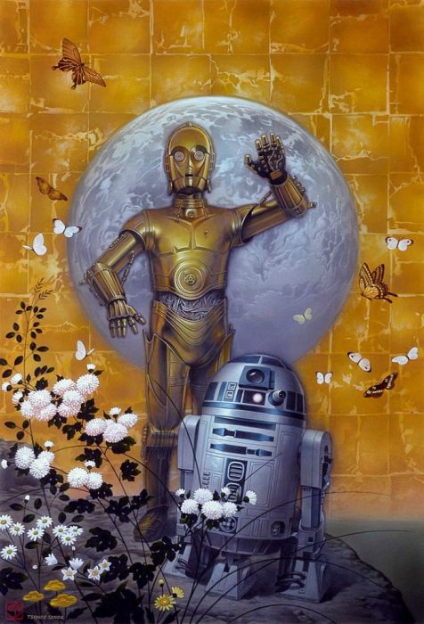 Beautiful Star Wars Paintings (15 pics)