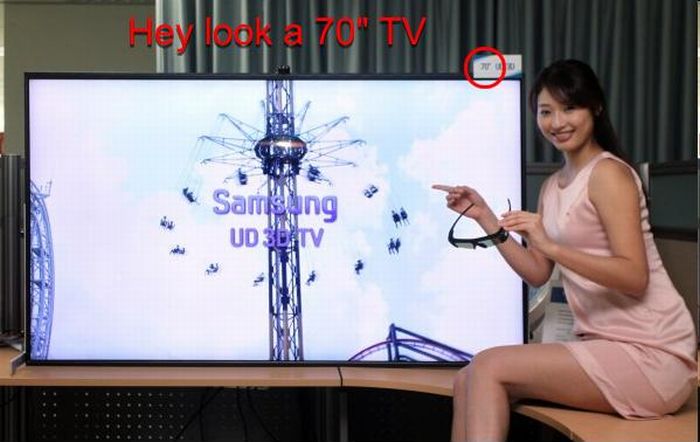 If This Is a 70'' TV... (3 pics)
