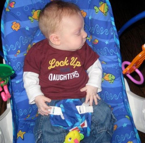 Babies Wearing Naughty T-Shirts (20 pics)