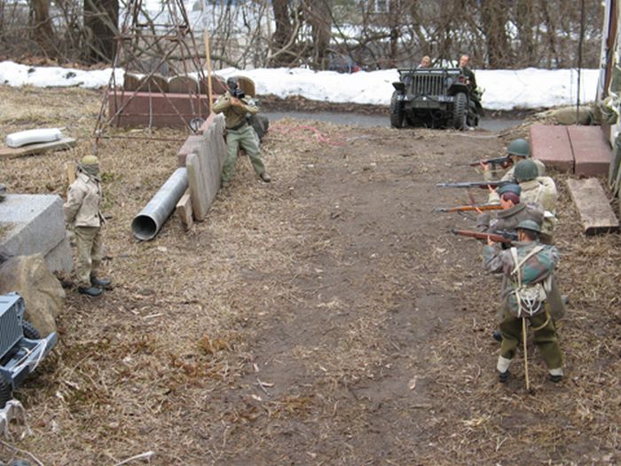 Realistic Miniature War Scenes (50 pics)