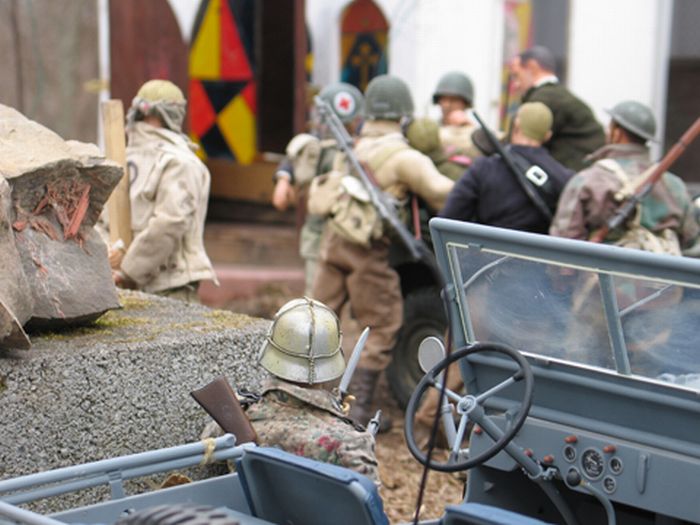 Realistic Miniature War Scenes (50 pics)