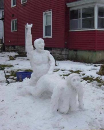 Frosty The Snowman Porn - X-Rated Snowmen (20 pics)