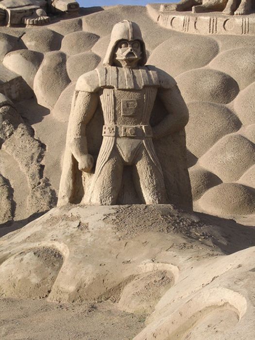 Detailed Star Wars Sand Sculptures (21 pics)