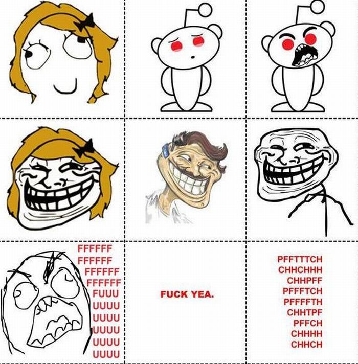 The Complete Collection of Rage Faces (10 pics)