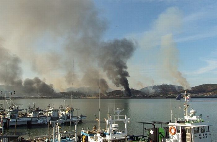 Aftermath of Nort Korea's Missle Strike on Yeonpyeong Island (20 pics)