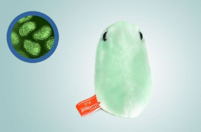 Giant Plush Microbes (20 pics)