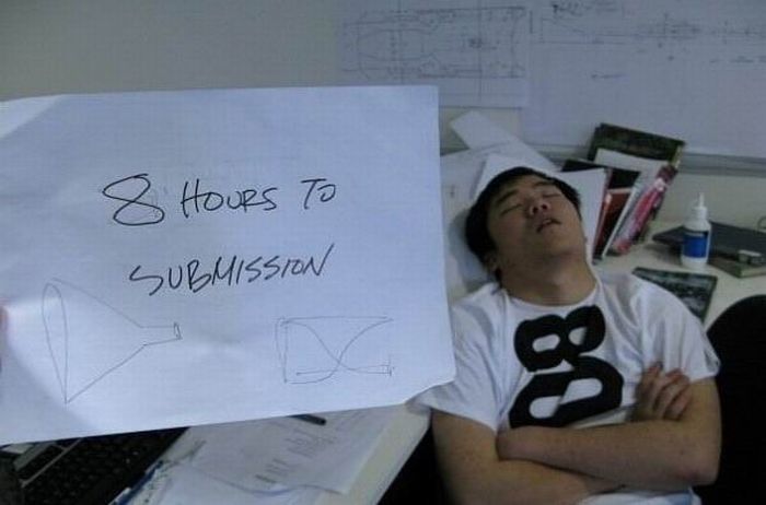 Sleeping at Work (17 pics)