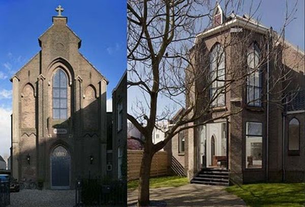 Church Converted into a House (15 pics)