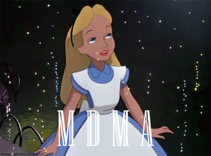 Alice in Wonderland on Drugs (9 gifs)