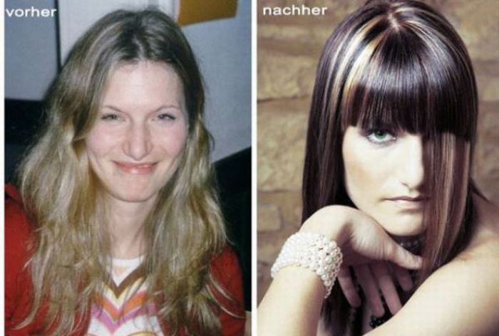 Girls Before and After Makeup (21 pics)