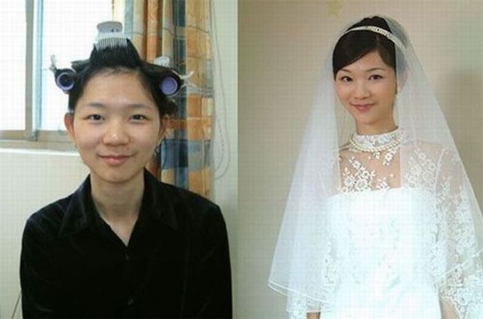Girls Before and After Makeup (21 pics)