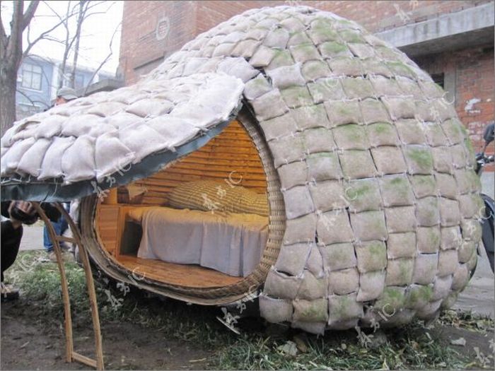 Egg House for Homeless People (23 pics)