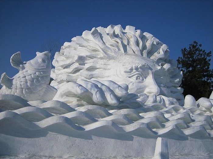 Amazing Snow Sculptures (53 pics)