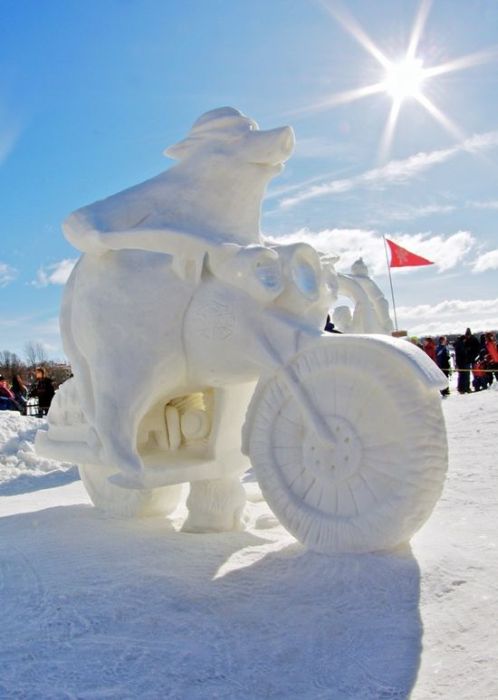 Amazing Snow Sculptures (53 pics)