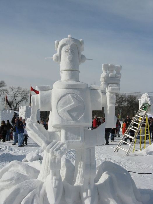 Amazing Snow Sculptures (53 pics)