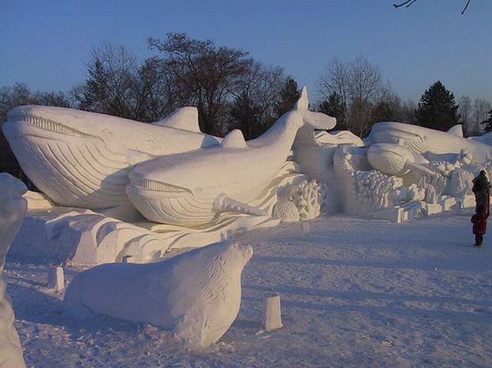 Amazing Snow Sculptures (53 pics)