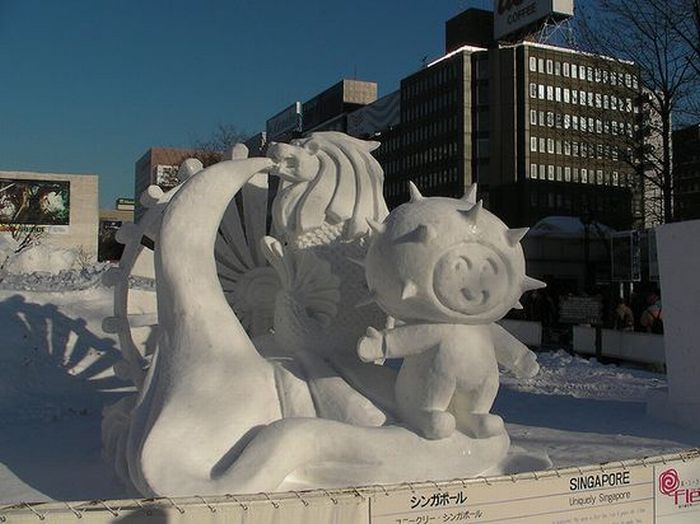 Amazing Snow Sculptures (53 pics)