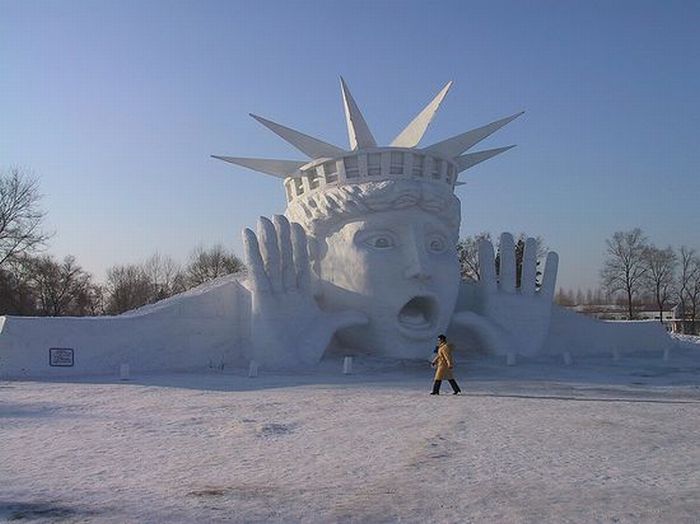 Amazing Snow Sculptures (53 pics)