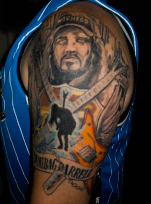 Dimebag Darrell Tribute Tattoos (100 pics)