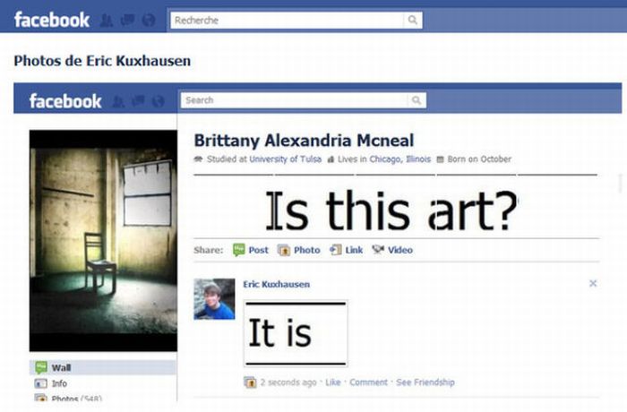 Awesome Uses Of The New Facebook Profiles Page (31 pics)