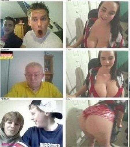 Girl with Big Boobs and Reactions of Men (16 pics)