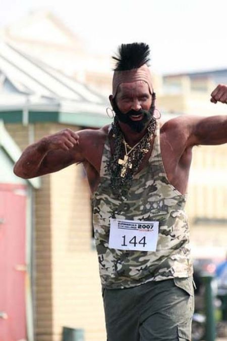 People and One Dog Wearing Mr T's Costumes (25 pics)