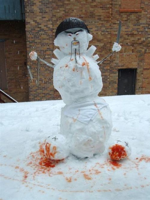 Hilarious Snowmen (40 pics)