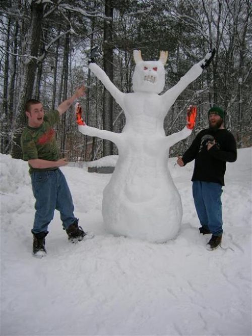 Hilarious Snowmen (40 pics)