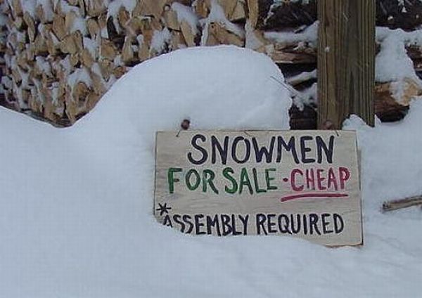 Hilarious Snowmen (40 pics)