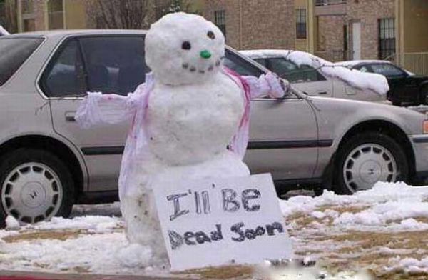 Hilarious Snowmen (40 pics)