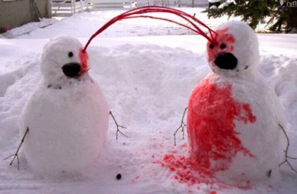 Hilarious Snowmen (40 pics)