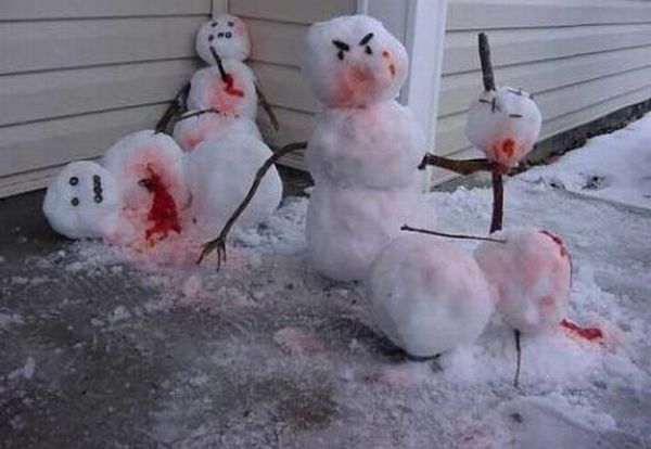 Hilarious Snowmen (40 pics)