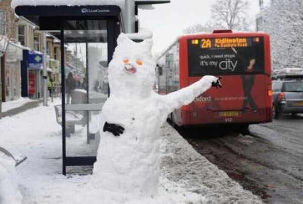 Hilarious Snowmen (40 pics)