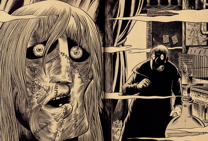 Gothic Horror Illustrations by Tatsuya Morino (20 pics)