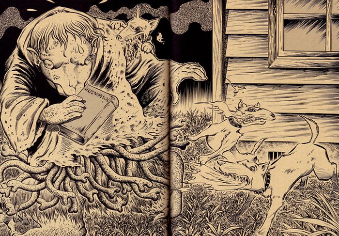 Gothic Horror Illustrations by Tatsuya Morino (20 pics)