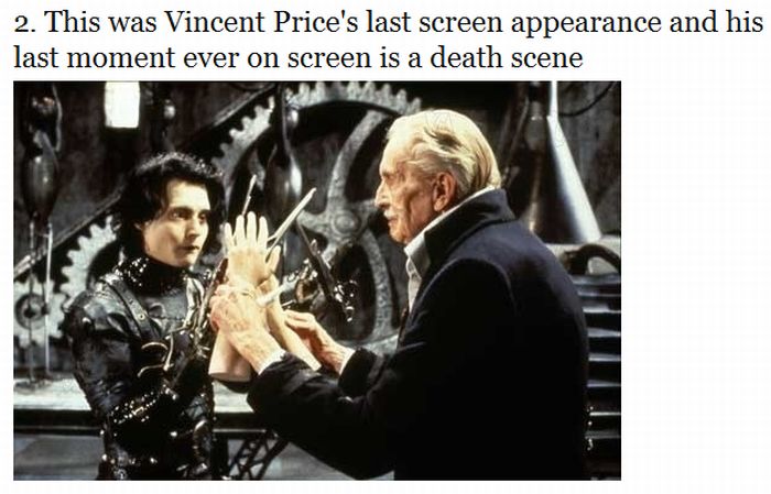 12 Things You Probably Didn’t Know About The Movie "Edward Scissorhands" (12 pics)