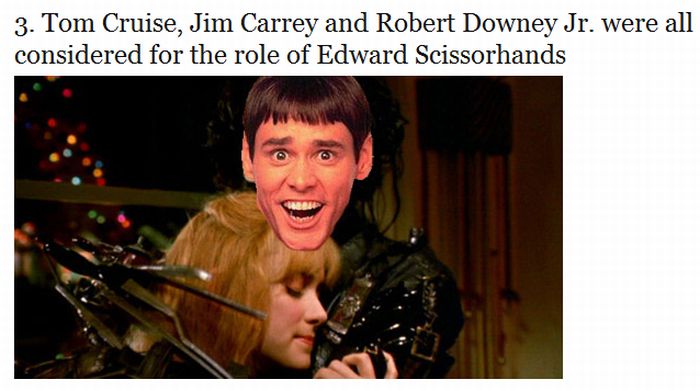 12 Things You Probably Didn’t Know About The Movie "Edward Scissorhands" (12 pics)