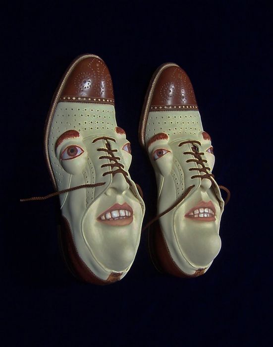 Shoes with Faces (37 pics)