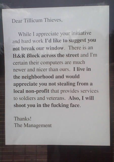 Messages to Thieves (24 pics)