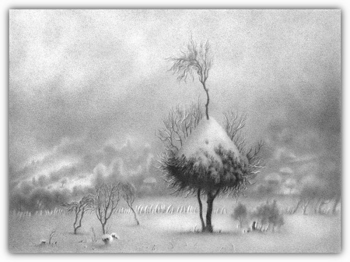 Beautiful Winter Drawings (58 pics)