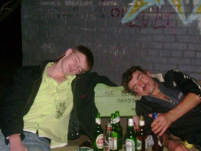 Drunk Russians 45 Pics