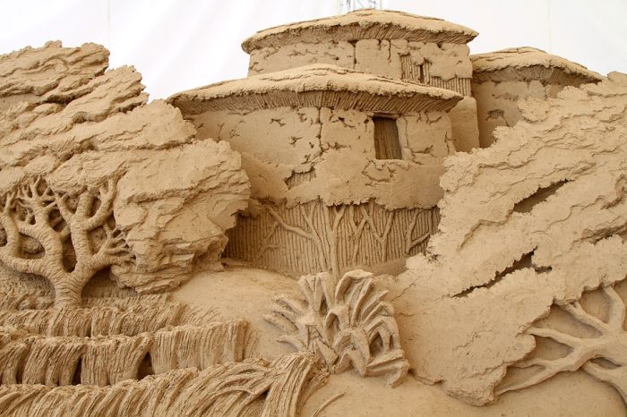 Japanese Museum of Sand Sculptures (21 pics)