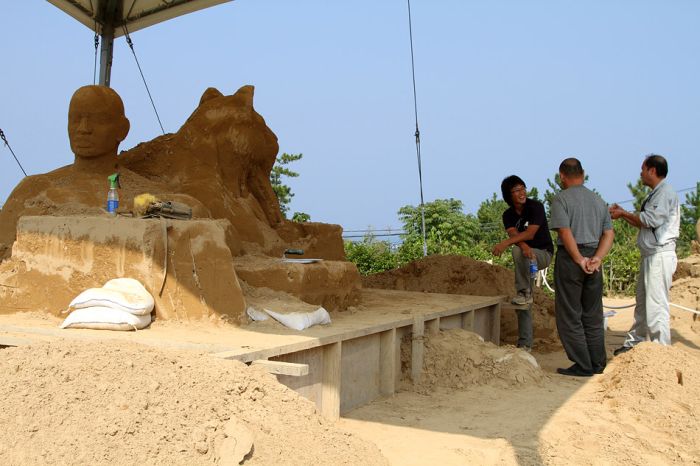 Japanese Museum of Sand Sculptures (21 pics)