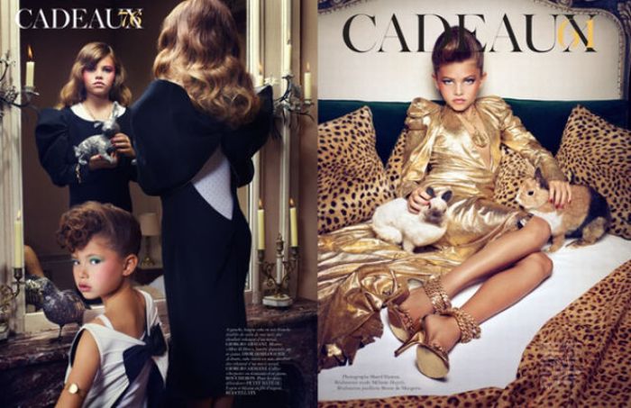 Children Models for Vogue Paris (7 pics)
