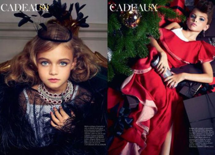 Children Models for Vogue Paris (7 pics)
