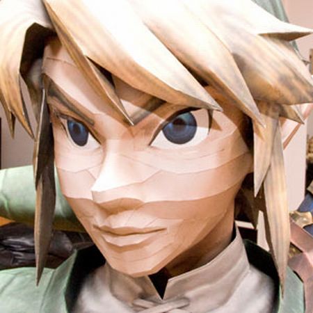 Life-Sized Papercraft of Link (17 pics)