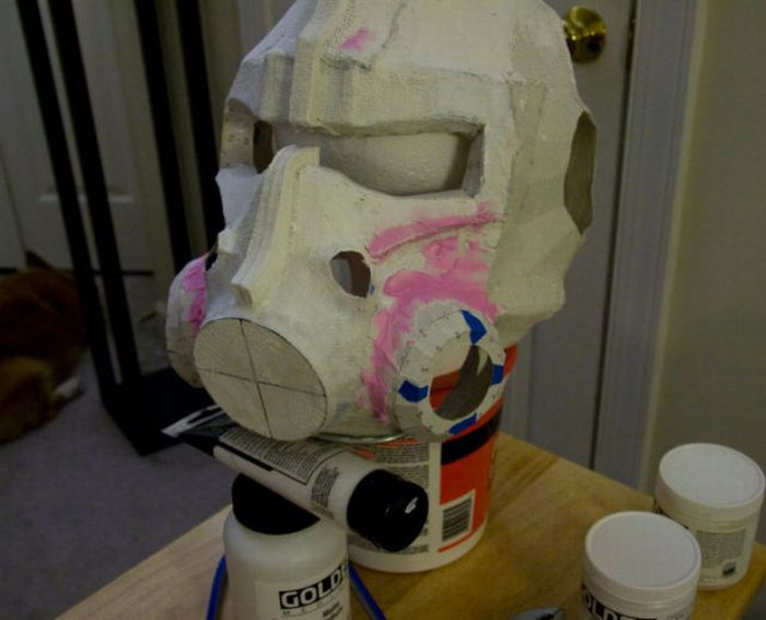 How to Reproduce Fallout 3 Helmet (49 pics)